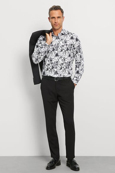 ΠΟΥΚΑΜΙΣΟ OLYMP - 68 ΜΑΥΡΟ